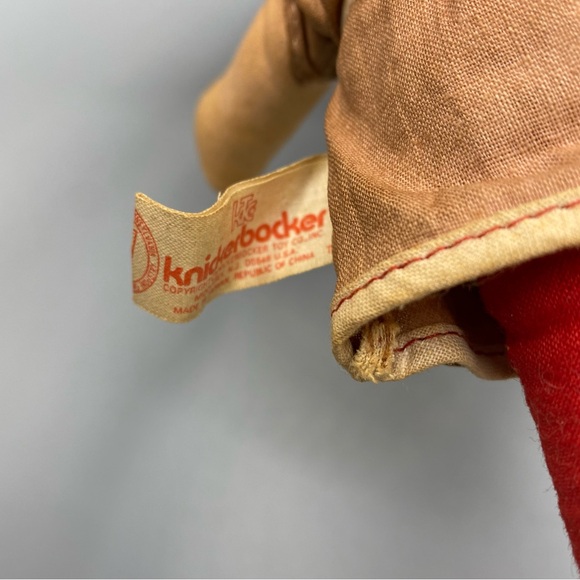 Campbell Soup Kids Knickerbocker Doll Vintage 1970s Stuffed Doll Chef Hat Flaws - Picture 6 of 13